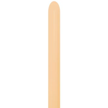 Sempertex 260 Nozzle Up Peach Blush Modelling Balloons (50 pieces)