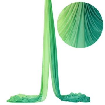CX Aerial Silk Green Yellow 8 Meters