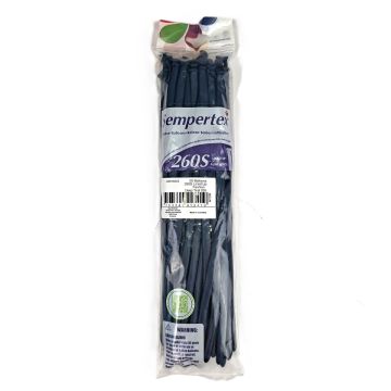 Sempertex 260 Nozzle Up Deep Teal Modelling Balloons (50 pieces)