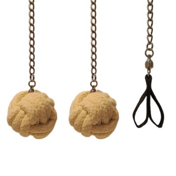 Monkey Fist Fire Poi|6 cm