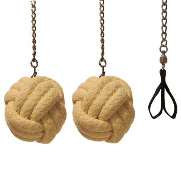 Monkey Fist Fire Poi|8 cm