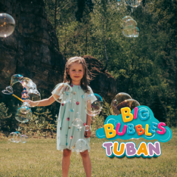 Tuban Butterfly Soap Bubbles Set