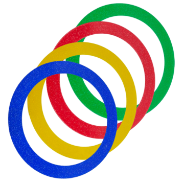 Mr. Babache juggling ring Glitter | 32 cm