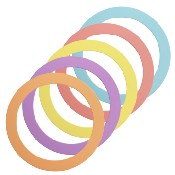 Play Juggling Ring Pastel Colours | 32,7 cm
