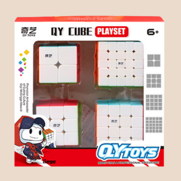 QiYi Gift Packaging - 2×2, 3×3, 4×4, and 5×5