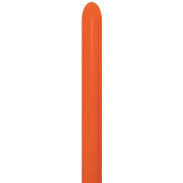 Sempertex - 260 Nozzle Up - ORANGE - Modelling Balloons (50 pieces)