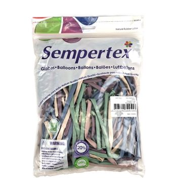 Sempertex Dusk Mix 260 Modelling Balloons (100 pieces)