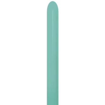 Sempertex 260 Nozzle Up Aquamarine Modeling Balloons 50 pieces