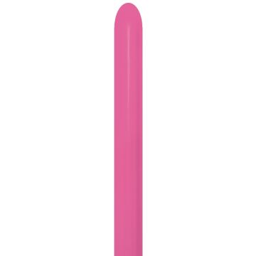 Sempertex 260 Nozzle Up Fuchsia Modeling Balloons 50 pcs