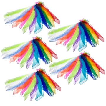 Set of 60 Henrys Juggling Scarves 65 × 65 cm