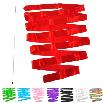 Gymnastics Ribbon - Rhythmic Ribbon - Dance Ribbon | 6 meters